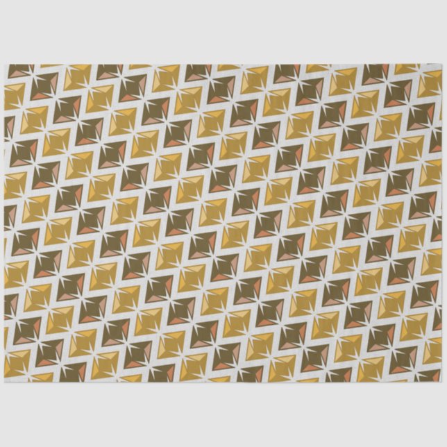 DIAMONDS Golden Gems Tissue Paper (Front)