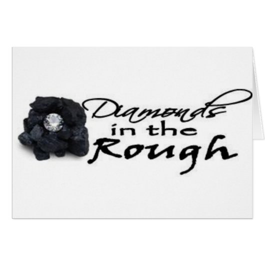 Diamonds in the Rough Cards (Front Horizontal)
