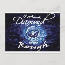 Diamonds in the Rough Postcard
