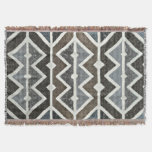 Diamonds In The Rough Zig Zag Throw Blanket