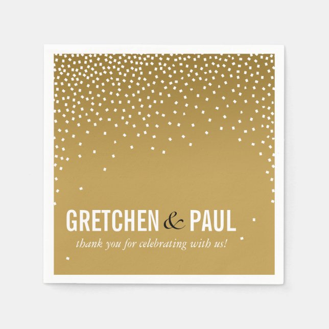 Diamonds in the Sky Cocktail Party | sand Paper Napkins (Front)
