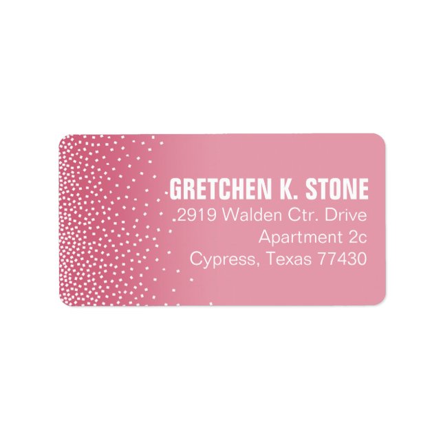 Diamonds in the Sky Mailing | pink Label (Front)