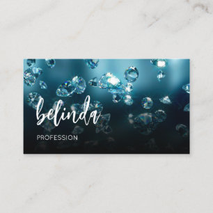 Diamonds Jeweler Jewelry Store Business Card