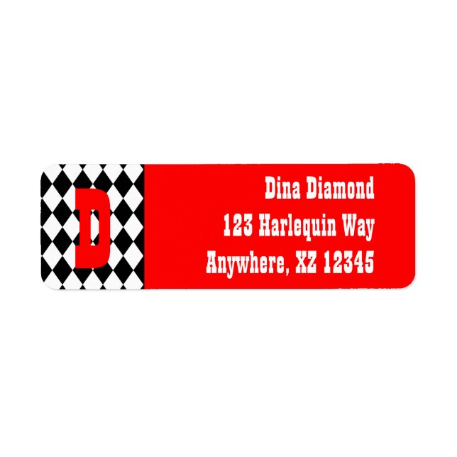 Diamonds Label (Front)