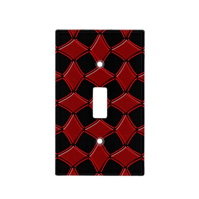 Diamonds Light Switch Cover (Front)