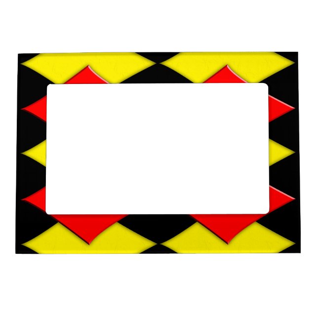 Diamonds Magnetic Photo Frame (Front)