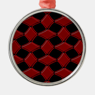 Diamonds Metal Ornament