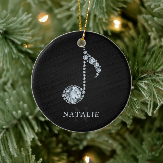 Diamonds Note Ceramic Ornament (Tree)
