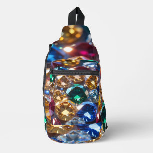 Diamonds Of Many Colors Sling Bag