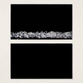 Diamonds on black background (Front & Back)