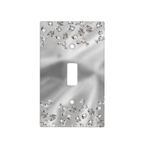 diamonds pattern modern elegant girly trendy light switch cover