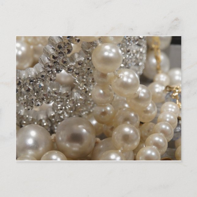 Diamonds & Pearls Postcard (Front)