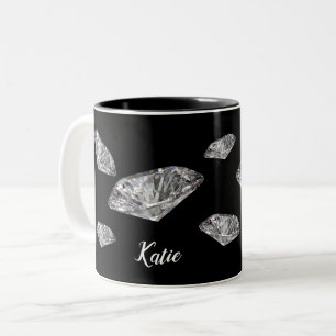 Diamonds Personalized Mug
