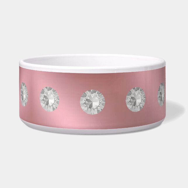 Diamonds Pet Bowl (Front)