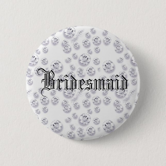 Diamonds Pinback Button (Front)