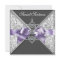 Diamonds Purple and Black Sweet 16 Birthday Party