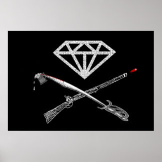 Diamond's Rule Flag Poster