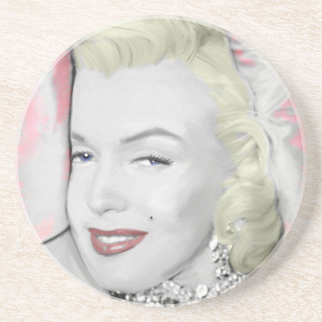 Diamonds Sandstone Coaster (Front)