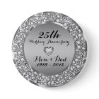 Diamonds & Silver 25th Wedding Anniversary 2