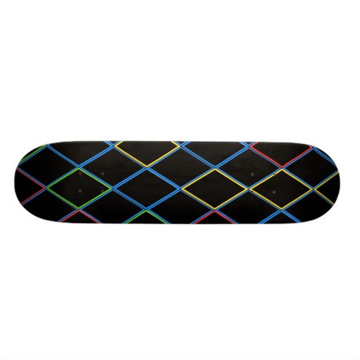 Diamonds Custom Skateboard