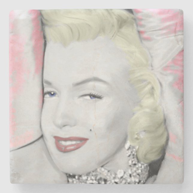 Diamonds Stone Coaster (Front)