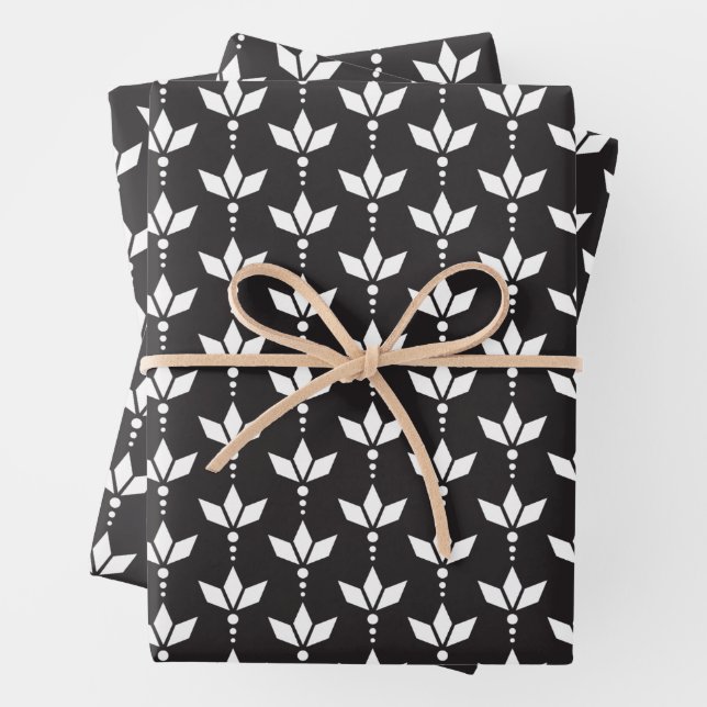 Diamonds Wrapping Paper Sheets (In situ)