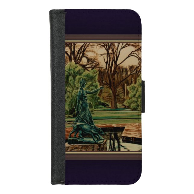 Diana Artemis iPhone Wallet Case (Front)