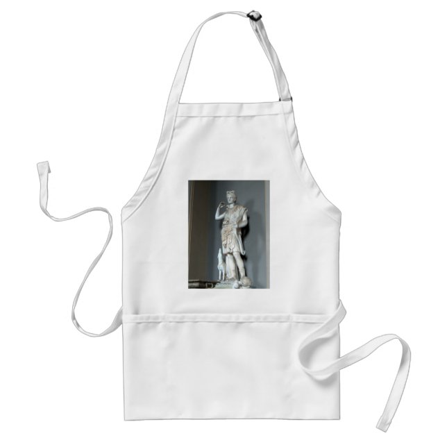 Diana (Artemis) Statue in the Vatican in Rome Adult Apron (Front)