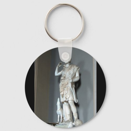 Diana Artemis Statue in the Vatican in Rome Keychain