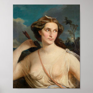 Diana, Goddess of the Hunt Anonymous Poster
