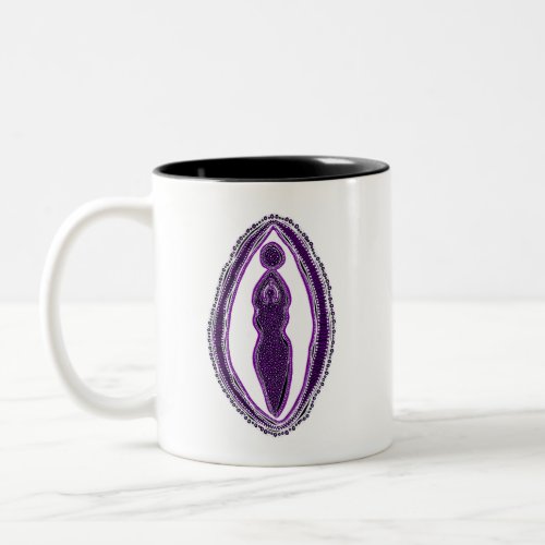 Diana Goddess Yoni Art Mug