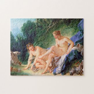 Diana leaving her Bath rancois Boucher painting Jigsaw Puzzle