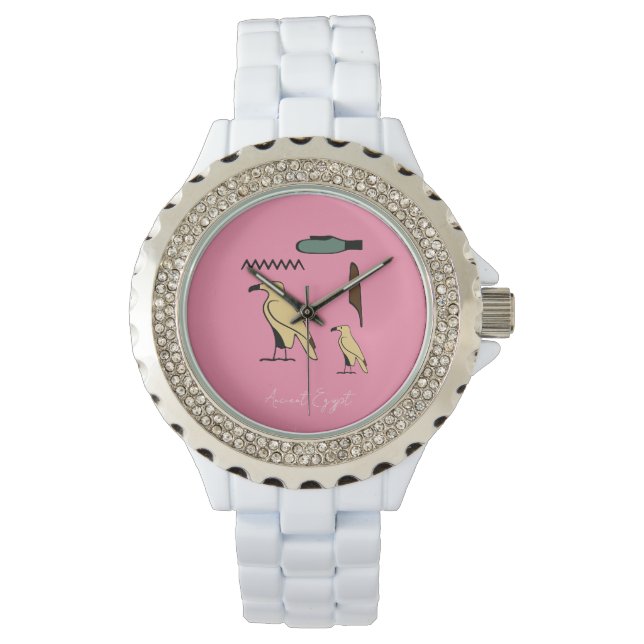 Diana Name in Hieroglyphs symbols of ancient Egypt Watch (Front)