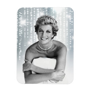 Diana, Princess of Wales 1990 stylized Magnet