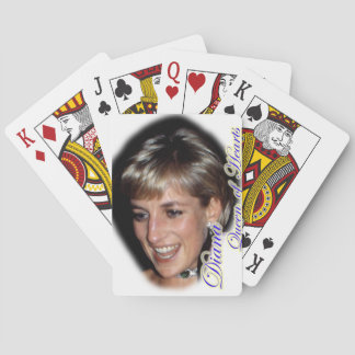 diana queen of hearts poker cards