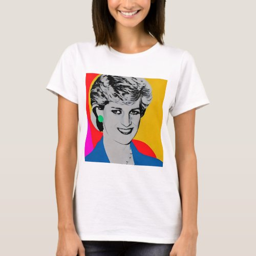 Diana Queen of Hearts T_Shirt