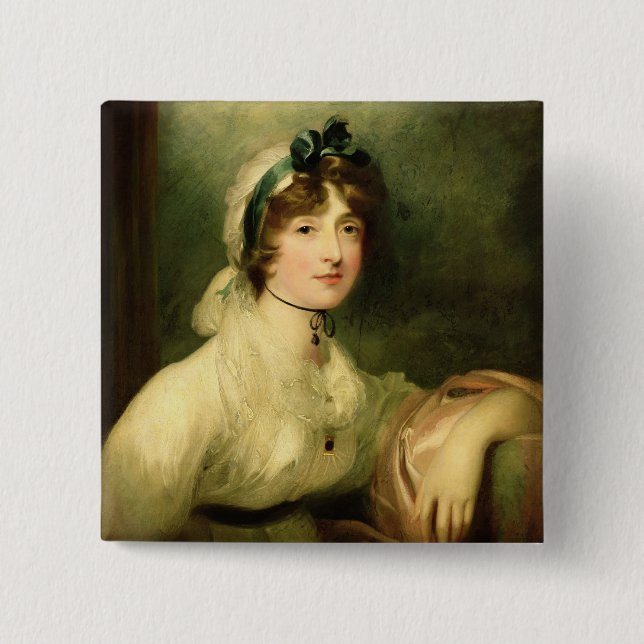 Diana Sturt, later Lady Milner, 1800-05 Button (Front)