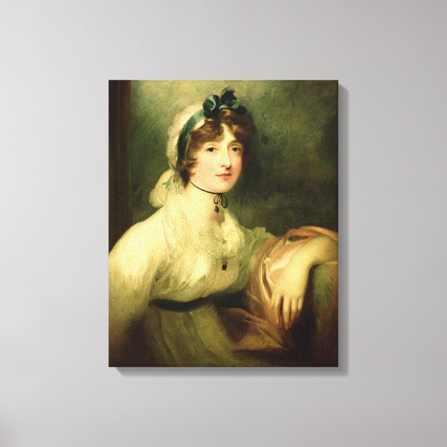 Diana Sturt, later Lady Milner, 1800-05 Canvas Print (Front)