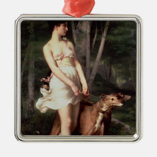 Diana the Huntress Metal Ornament