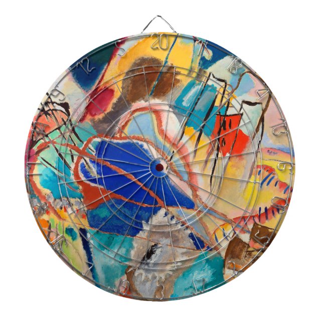 Diana Vasily Kandinsky improvisation Dart Board (Front)