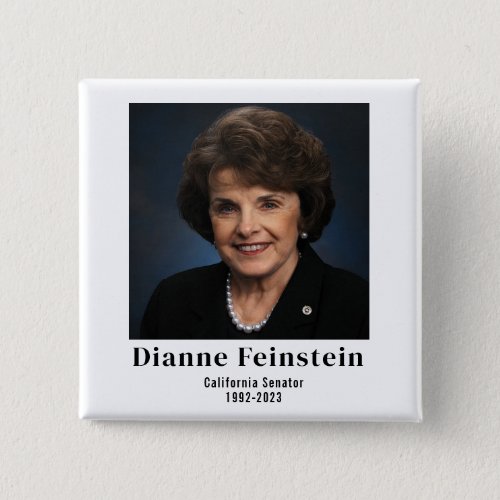 Dianne Feinstein California Senator 1992_2023 Button