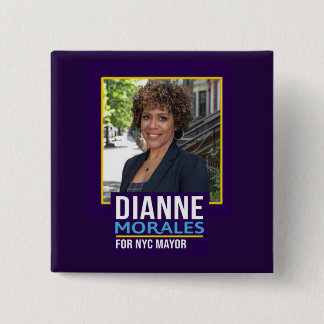 Dianne Morales for Mayor 2021 Button