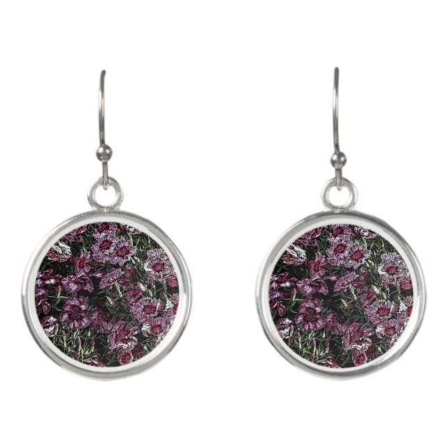 DIANTHUS EARRINGS (Front)