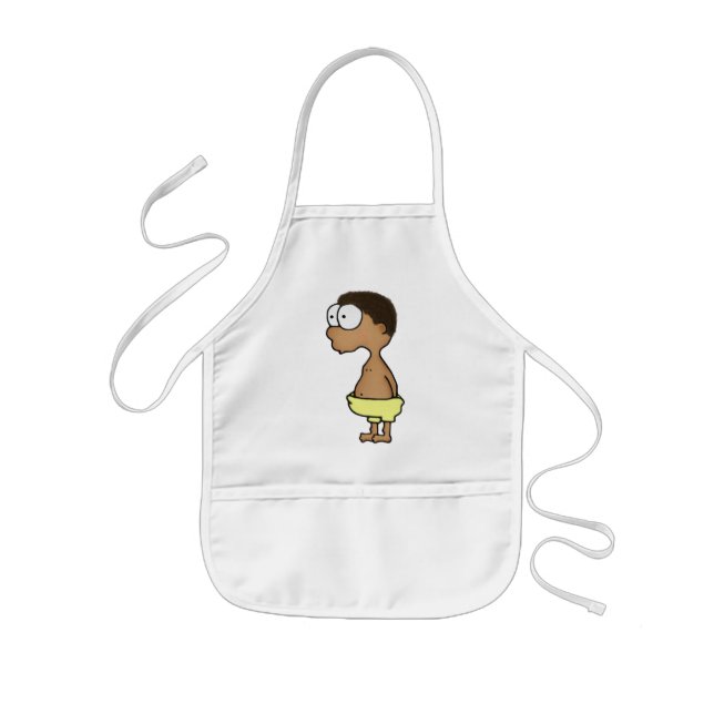 Diaper Boy Kids' Apron (Front)