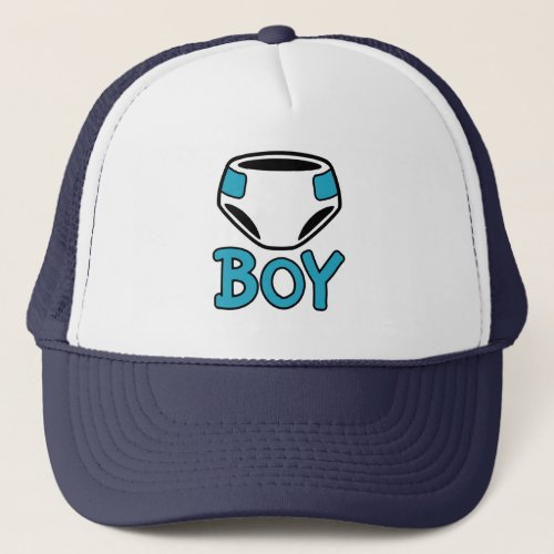 DIAPER BOY TRUCKER HAT