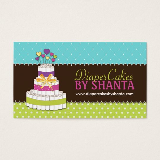 Diaper Cake Business Cards