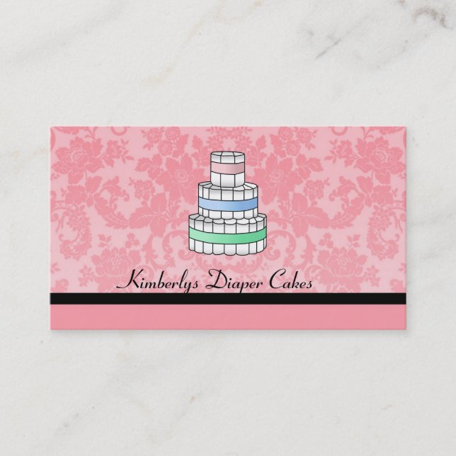Diaper Cake Business Cards (Front)