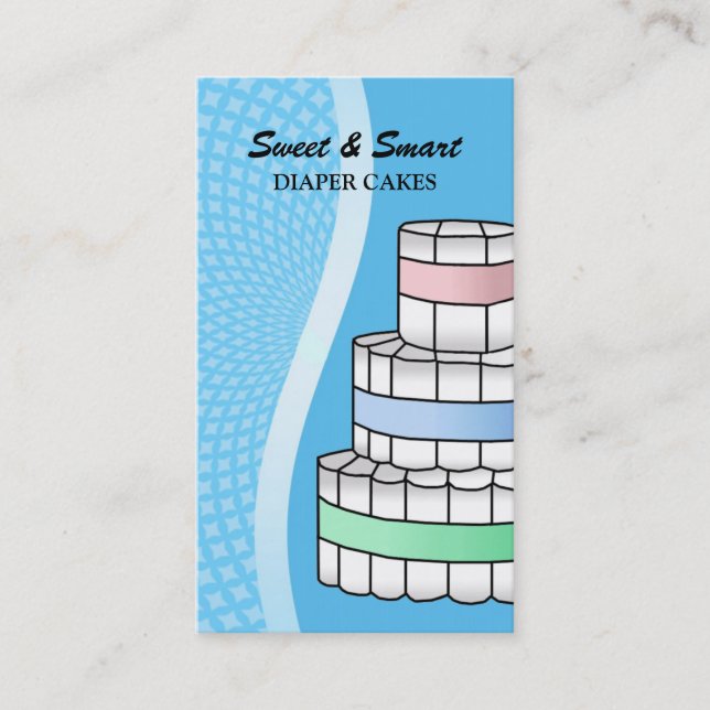 Diaper Cakes Business Cards (Front)