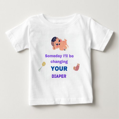 Diaper Change Baby T_Shirt