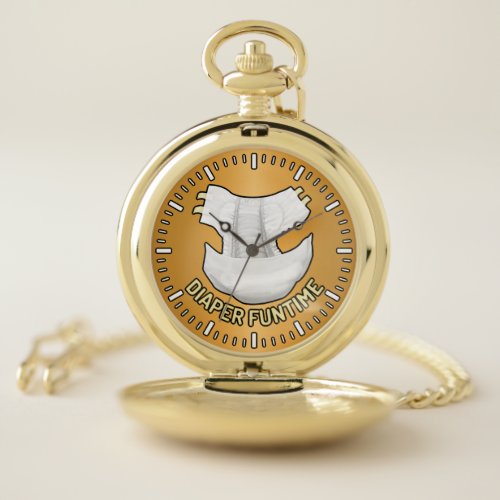 DIAPER FUNTIME POCKET WATCH
